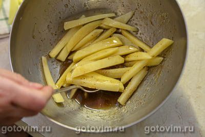 Картофель фри в духовке