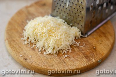 Картофель, фаршированный салатом оливье