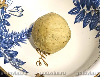 Рассыпчатое сырное печенье с тмином и травами
