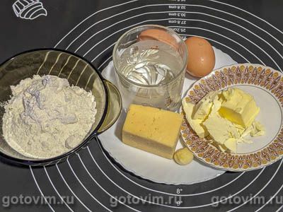 Заварное сырное печенье Заварное сырное печенье