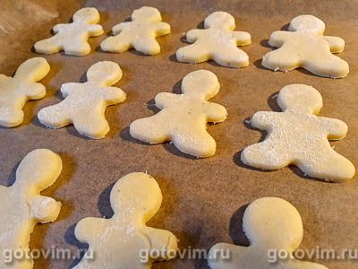 Имбирные человечки (пряное печенье с кардамоном и имбирем)