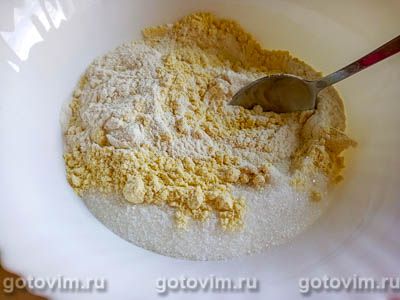 Кофейный кекс с корицей