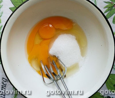 Макаронная запеканка с творогом и бананами