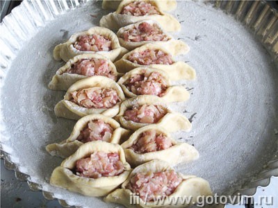 Пирог с мясом и капустой &laquo;Соты&raquo;