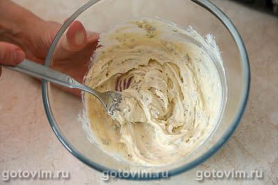 Сырное масло (с голубым сыром)