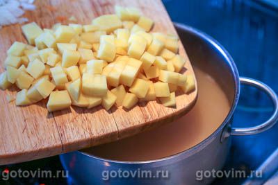 Суп гороховый с квашеной капустой