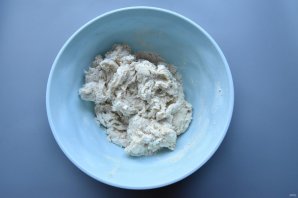 Хачапури по-мегрельски с сулугуни Хачапури по-мегрельски с сулугуни