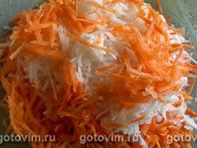 Холодная закуска из моркови и редьки Холодная закуска из моркови и редьки