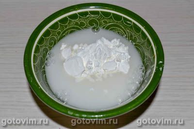 Кисель из малины и смородины