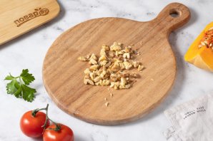 Теплый салат с тыквой и киноа Теплый салат с тыквой и киноа