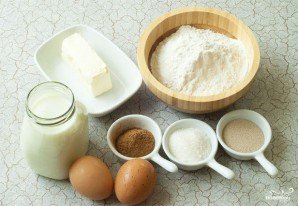 Открытый сливовый пирог Открытый сливовый пирог
