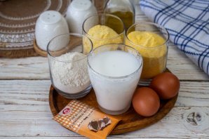 Кукурузный хлеб без глютена Кукурузный хлеб без глютена