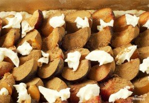 Открытый сливовый пирог Открытый сливовый пирог