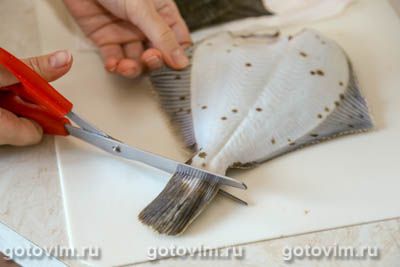 Камбала в духовке