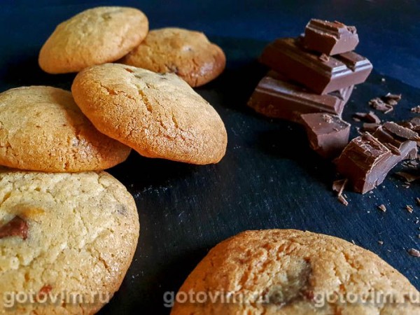 Печенье с шоколадом Печенье с шоколадом