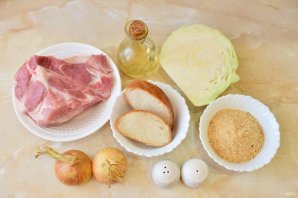 Котлеты из свинины с капустой Котлеты из свинины с капустой