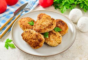 Котлеты из свинины с капустой Котлеты из свинины с капустой