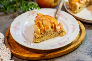 Яблочный пирог без муки и сахара Яблочный пирог без муки и сахара