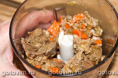 Нежный паштет из куриной печенки со сливочным маслом Нежный паштет из куриной печенки со сливочным маслом