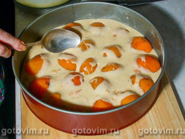 Тирольский пирог с абрикосами
