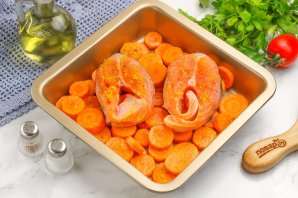 Семга с морковью Семга с морковью