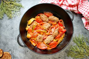Измирские котлетки (кёфте) Измирские котлетки (кёфте)
