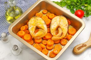 Семга с морковью Семга с морковью