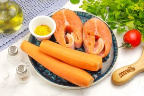 Семга с морковью Семга с морковью