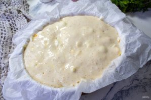 Заливной пирог с цветной капустой Заливной пирог с цветной капустой