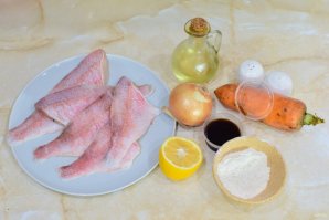Маринованный морской окунь Маринованный морской окунь