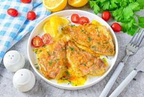 Маринованный морской окунь Маринованный морской окунь