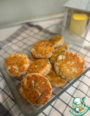 Крабовые котлеты с сыром Крабовые котлеты с сыром